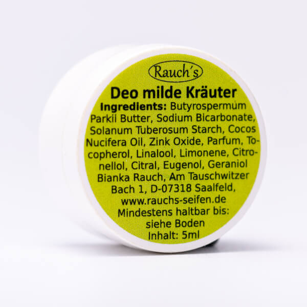 Deocreme milde Kräuter