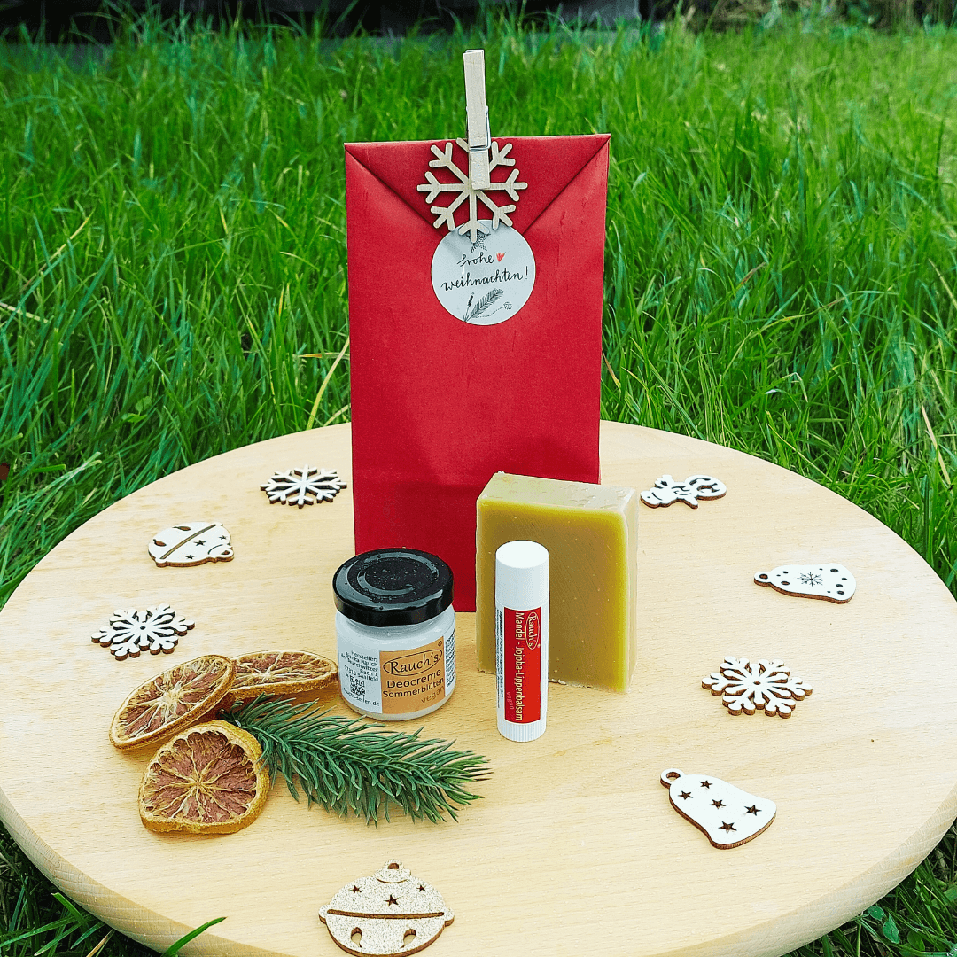 Geschenkset Weihnachten Blumig